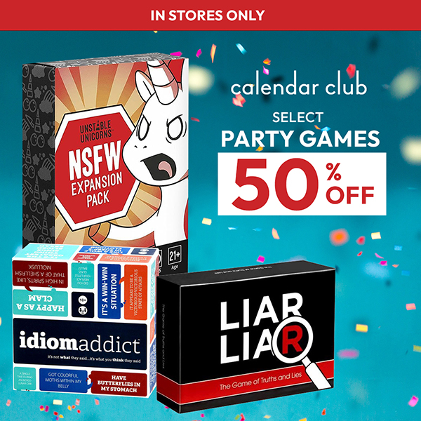 Select Party Games 50% Off! icon