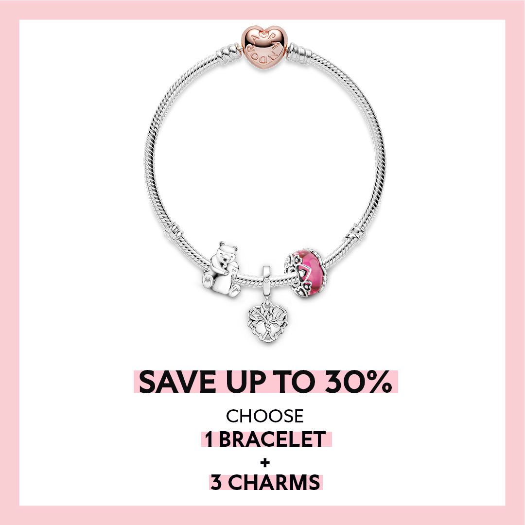 Pandora – Save up to 30% and Build Your Own Bracelet Gift Set with Pandora icon