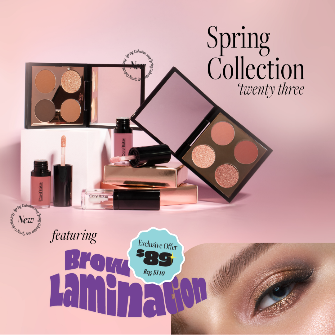 Caryl Baker Visage – NEW! Spring Colour Collection PLUS! 20% Off Brow Lamination icon