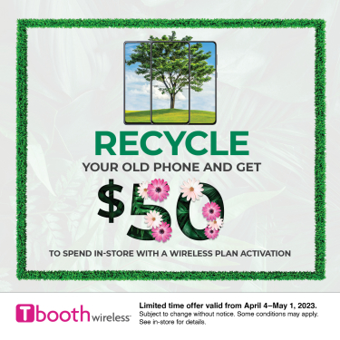 RECYCLE YOUR OLD PHONE AND GET $50 icon