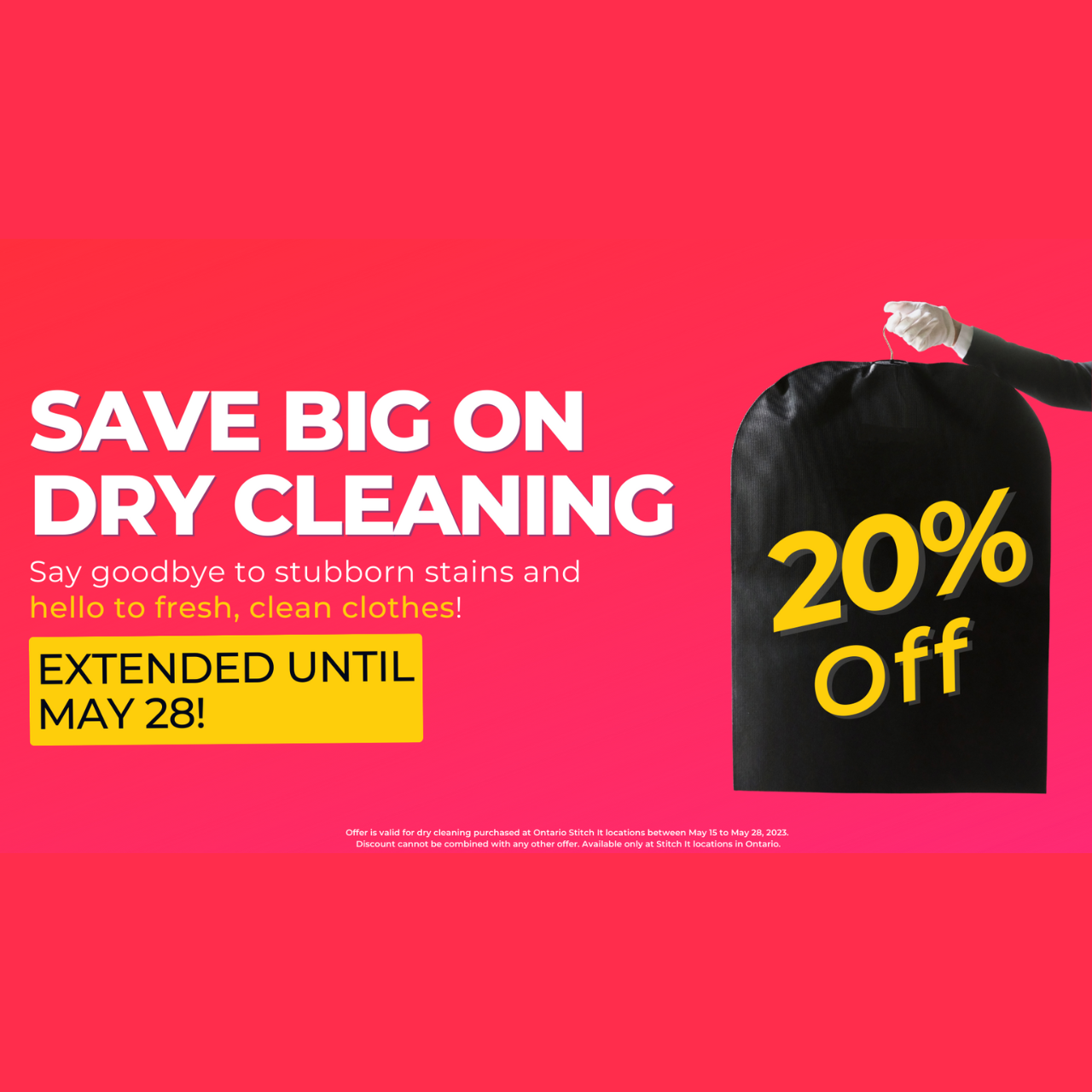 Stitch It – Get 20% Off Dry Cleaning at Stitch It icon