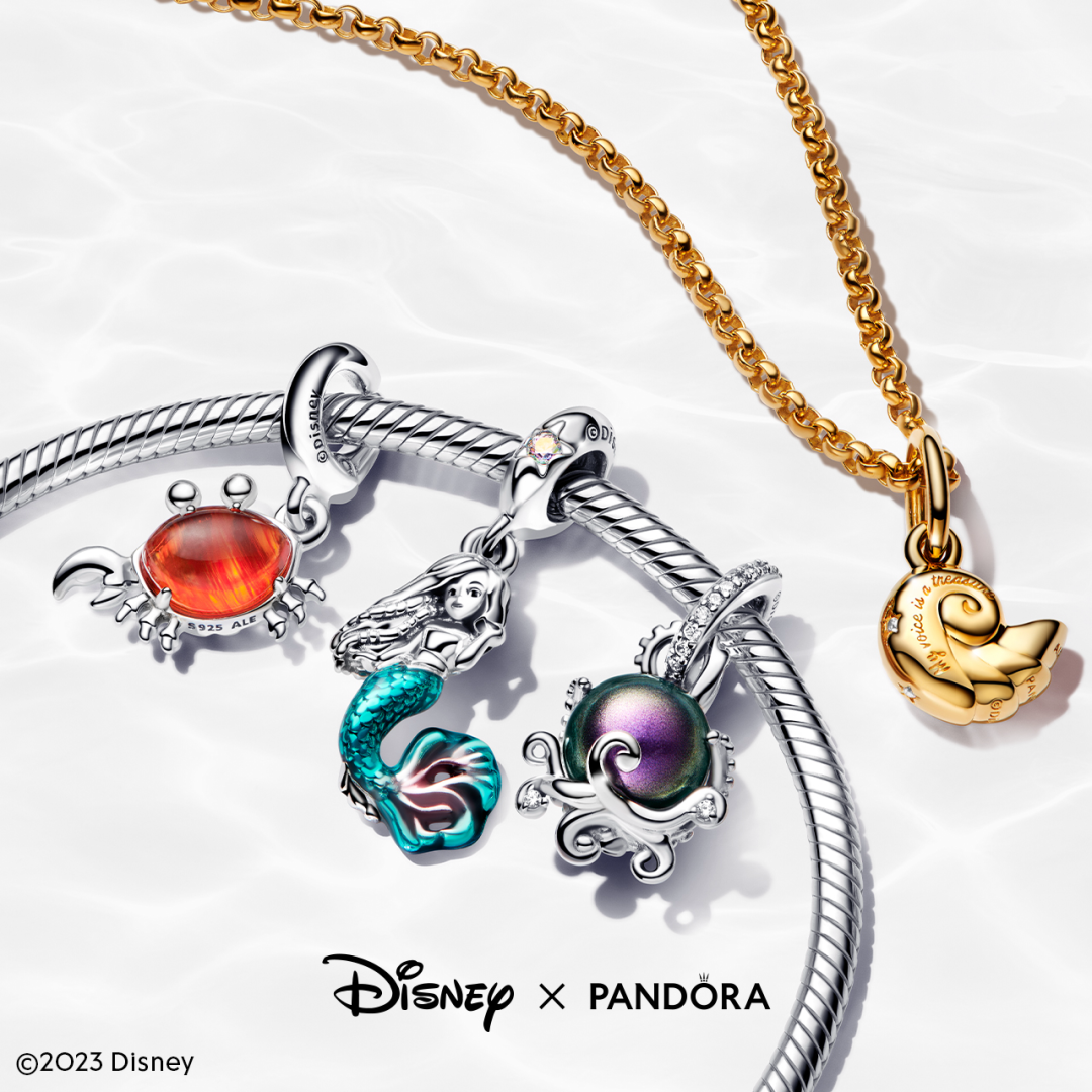Carry a piece of your favorite story with our latest collection inspired by the fearless mermaid Ariel,  from Disney’s “The Little Mermaid”. icon