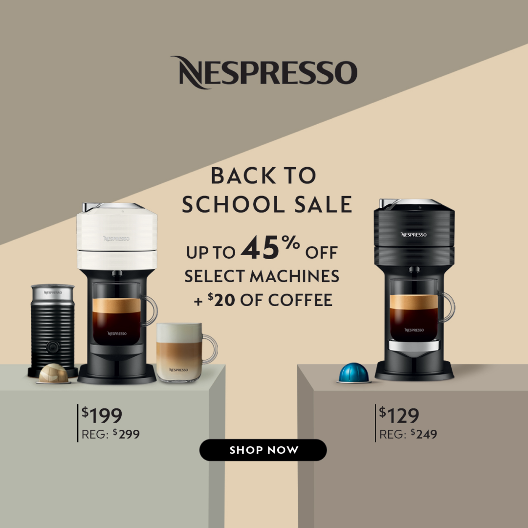 Nespresso – Back to School Sale icon