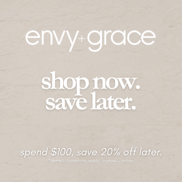 shop now. save later. icon