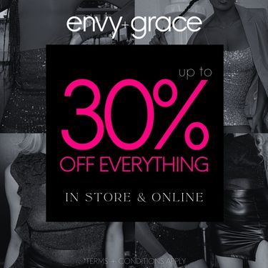 up to 30% off everything . icon