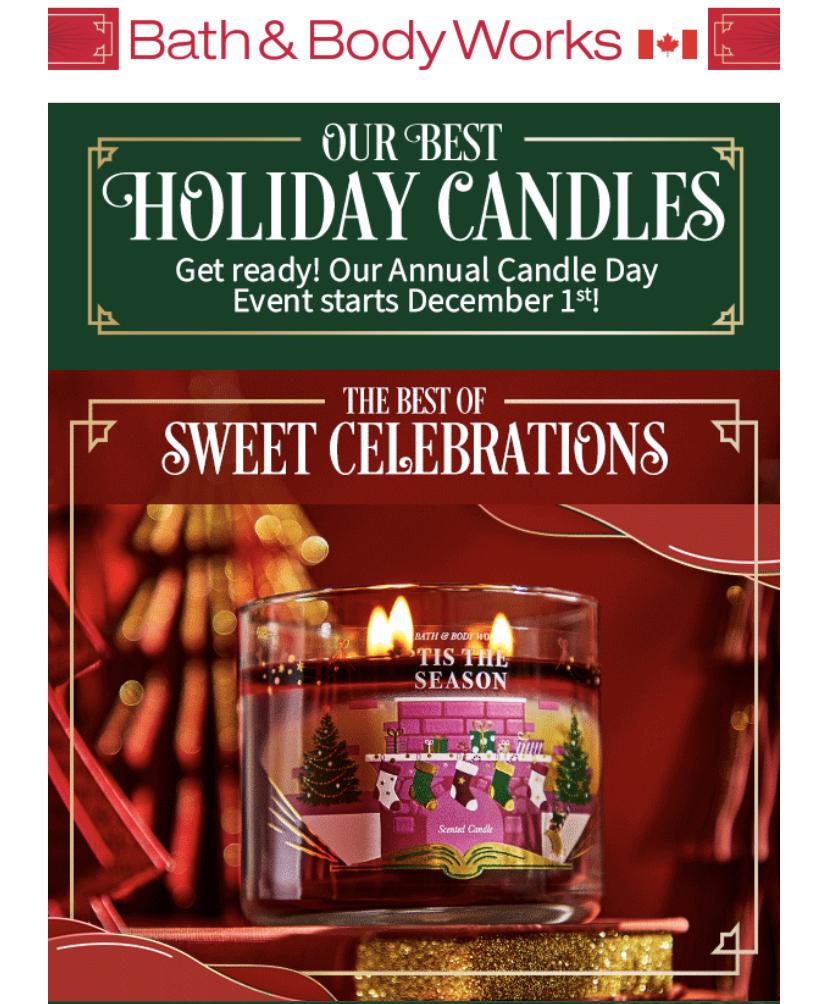 Bath and Body Works Annual Candle Day! icon