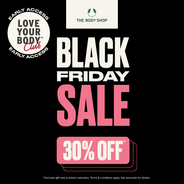 Love Your Body Club Exclusive! Black Friday Early Access: 30% off Storewide! icon