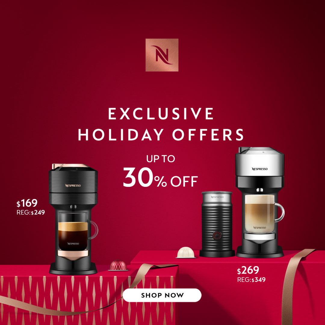 Nespresso – Exclusive Holiday Machine Offers icon