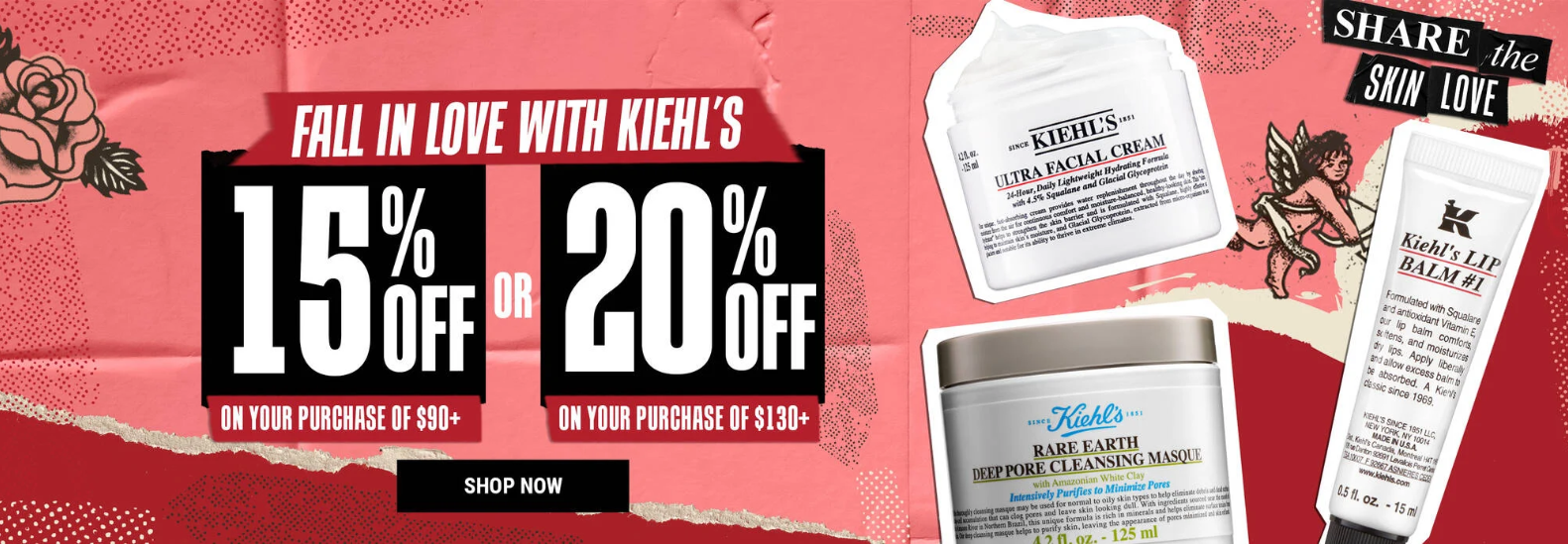 Fall in Love with Kiehl’s icon