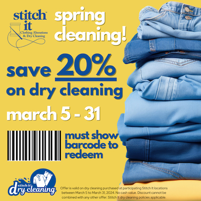 20% off Dry Cleaning icon
