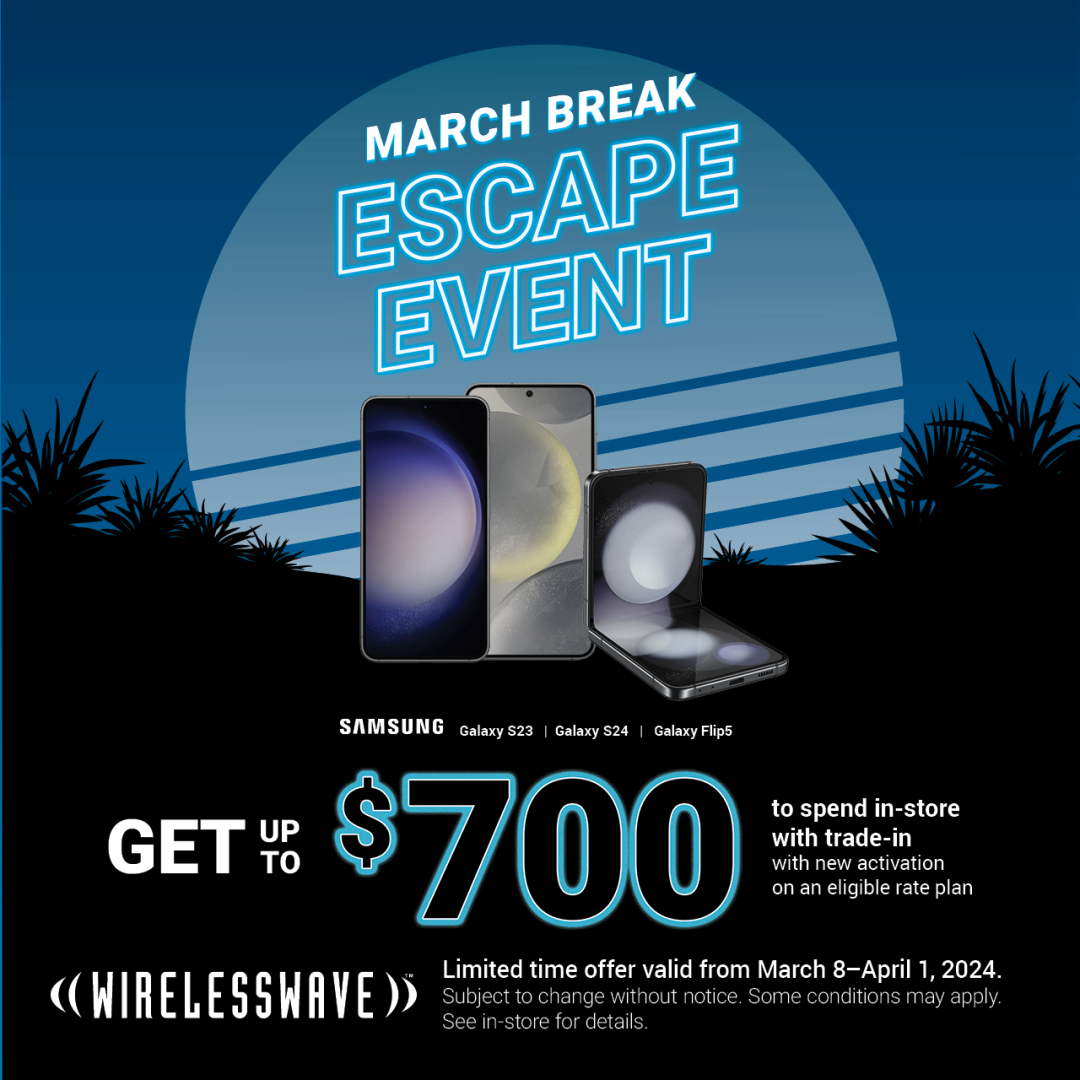 WIRELESSWAVE – Get up to $700 to spend in-store with trade in* icon