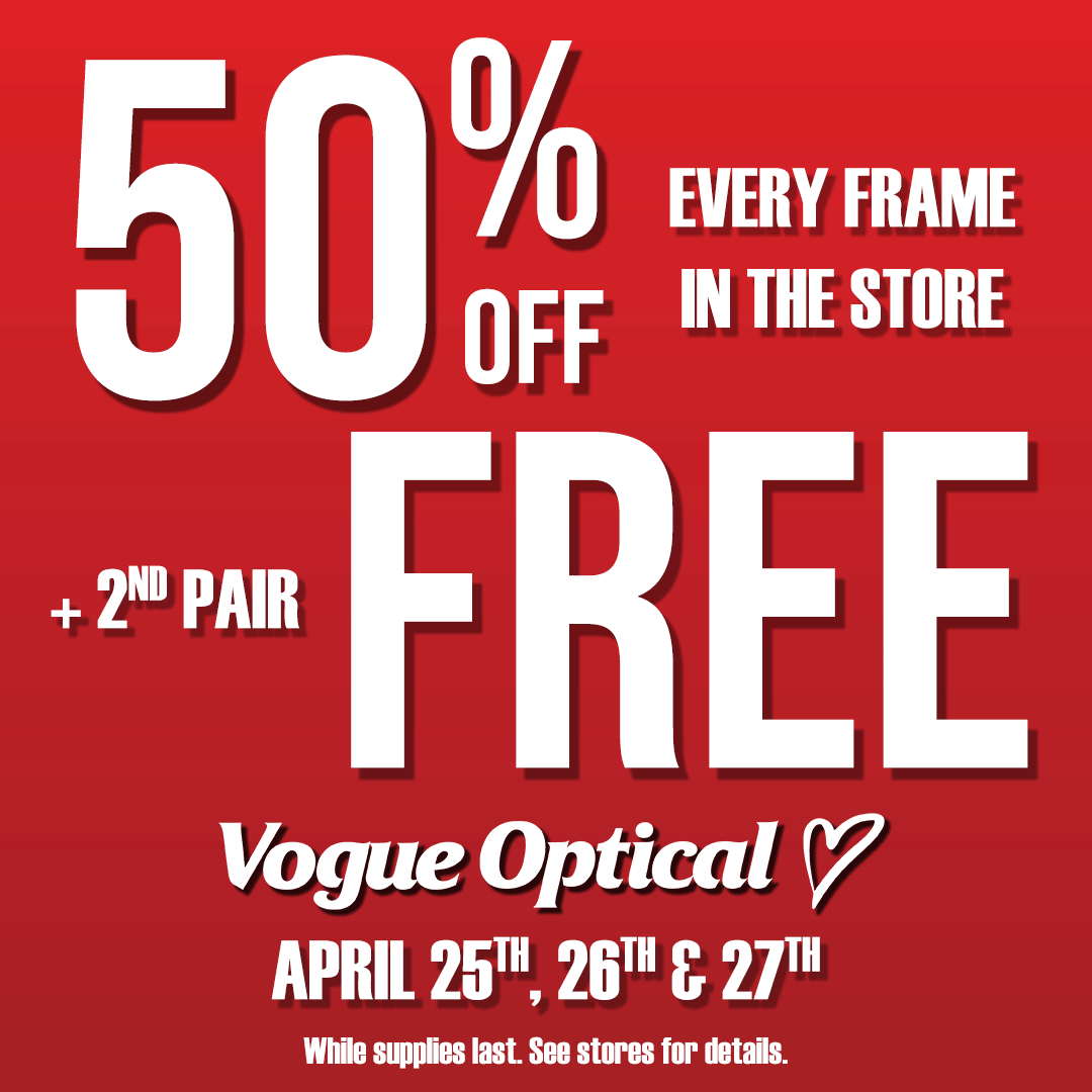 50% Off Frames + 2nd Pair Free icon