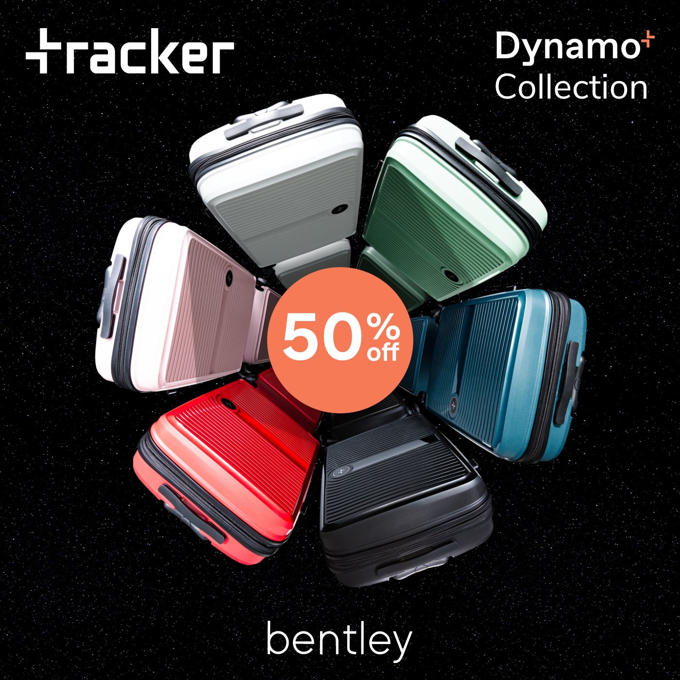 DYNAMO luggage collection from Tracker icon