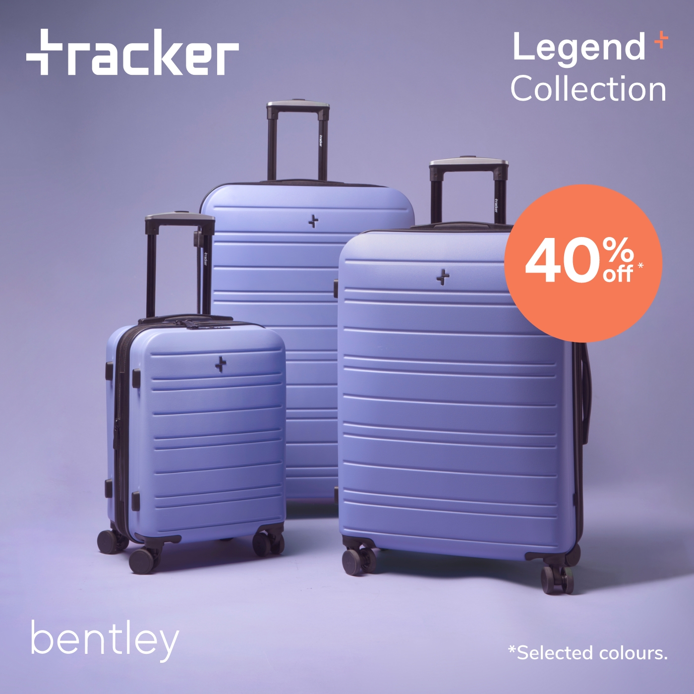 LEGEND luggage collection from Tracker icon