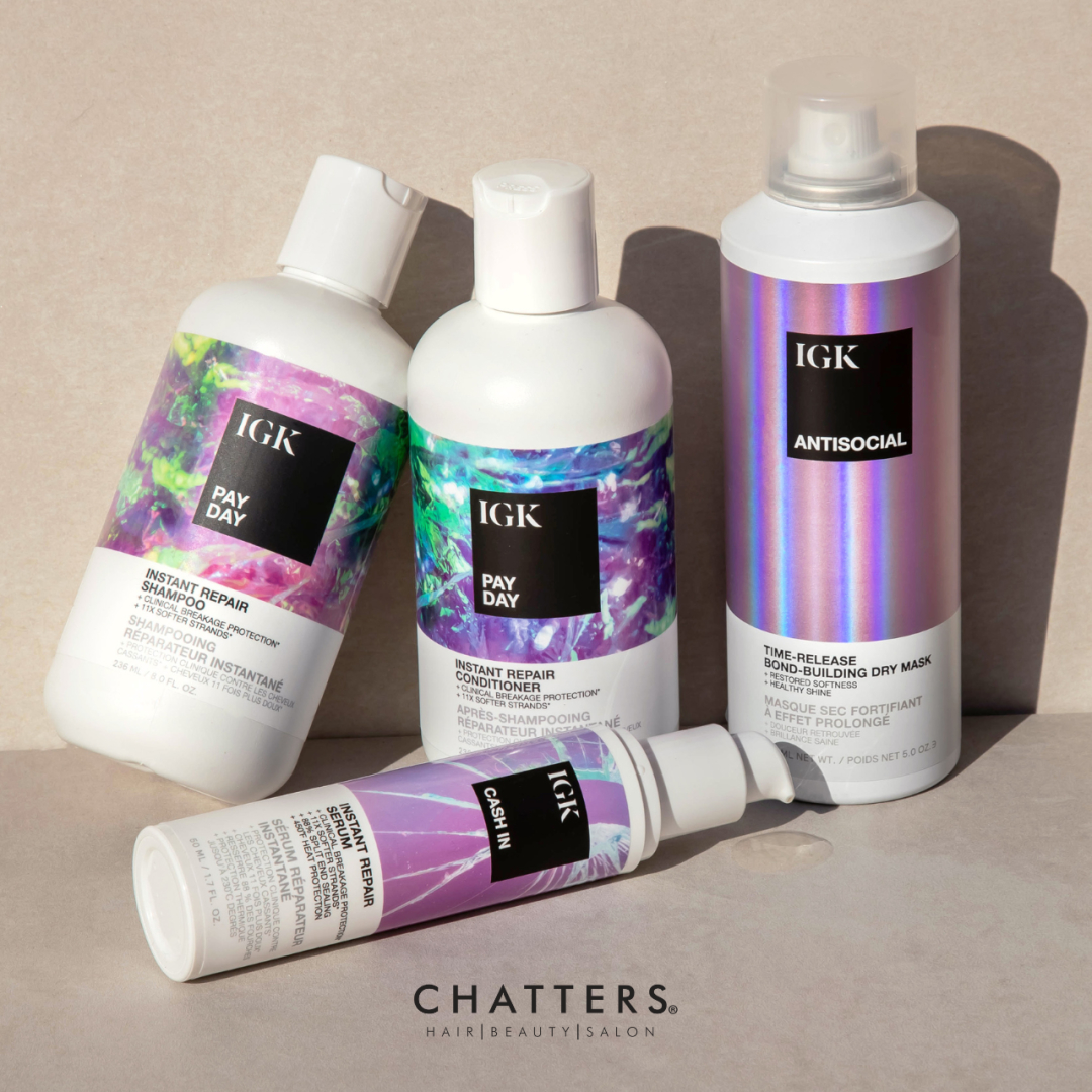 Chatters Hair Salon – Get 20% Off IGK During Your Next Visit! icon