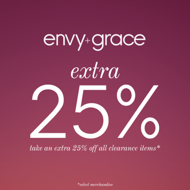 extra 25% off clearance! icon