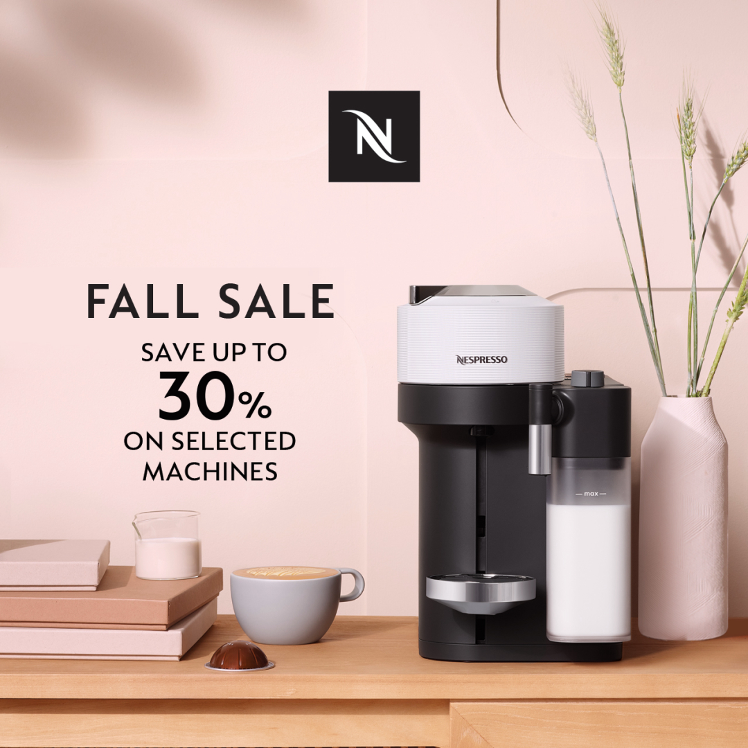 Nespresso CA – Fall machine sale icon