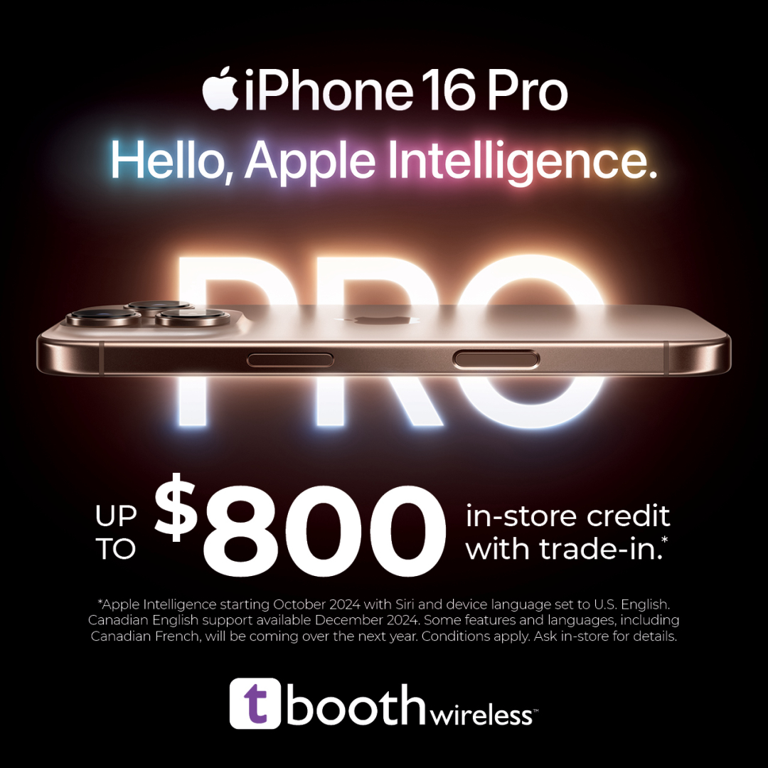 tbooth wireless – Get up to $800 in-store credit with trade-in for iPhone 16* icon
