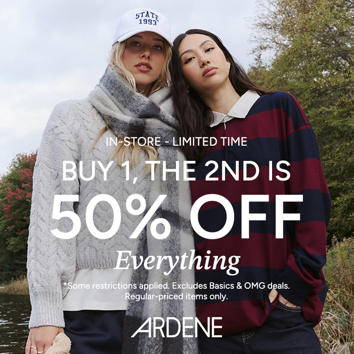 Buy one, the 2nd is 50% off #ardenelove icon