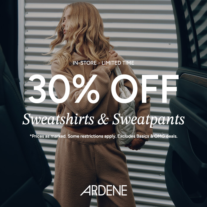 30% OFF Sweatshirts &amp; Sweatpants #ardenelove icon