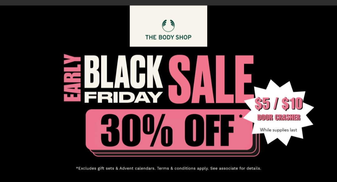 Black Friday Deals – 30% off Store + Door Busters! icon