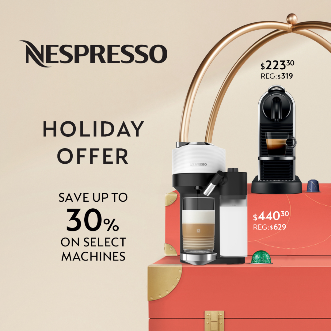 Nespresso CA – Holiday Machine Offer icon