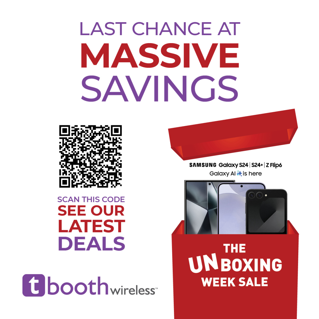 tbooth wireless – Last Chance at Massive Savings icon