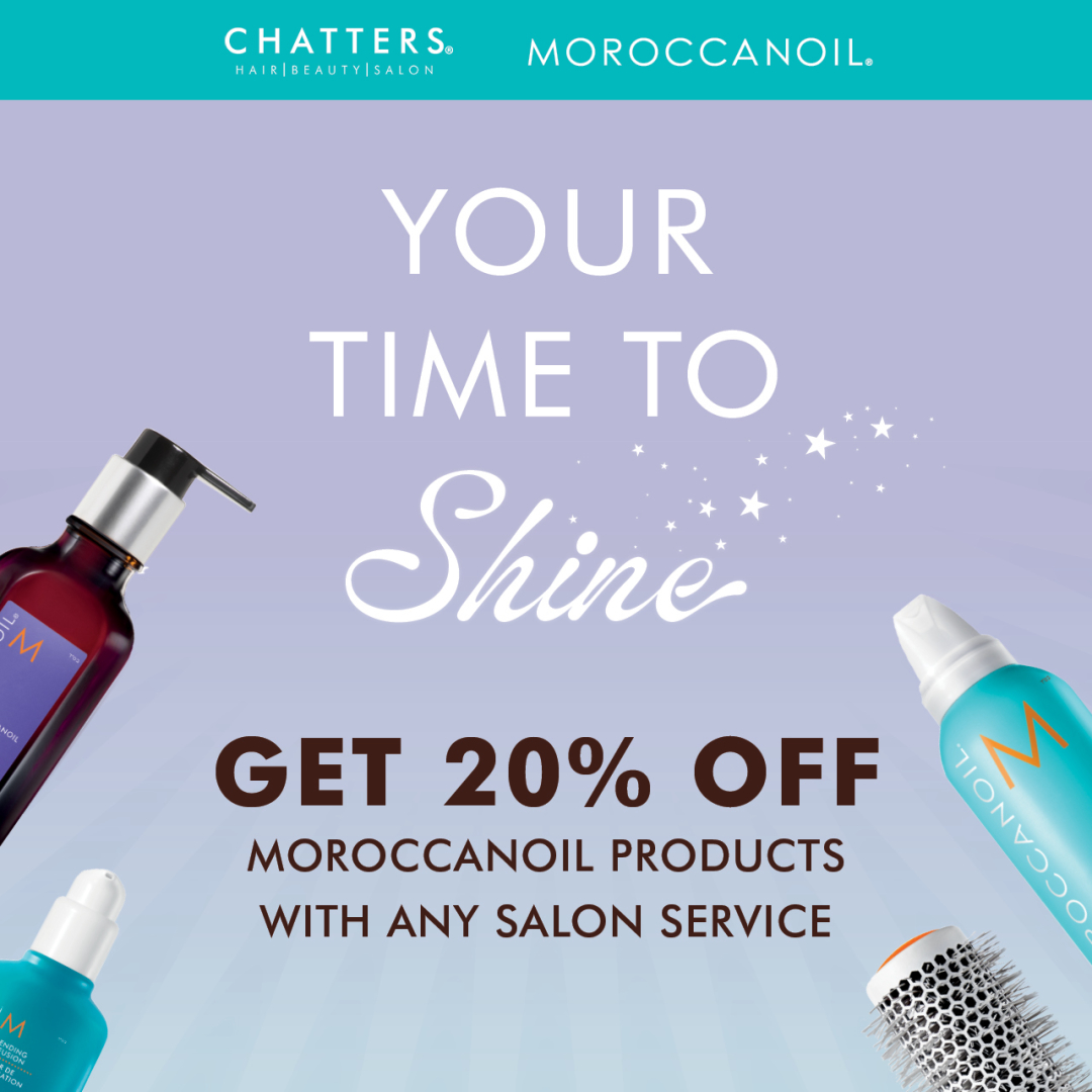 Moroccanoil Takes Over Chatters Hair Salon! icon