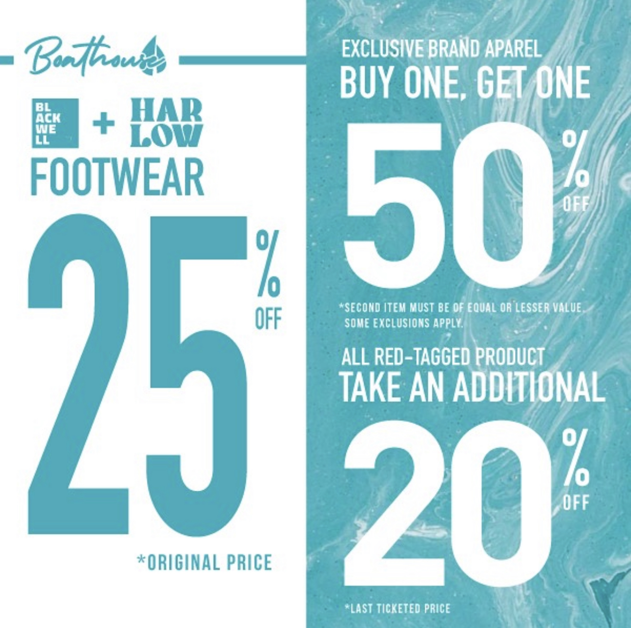Buy one get one 50% off icon