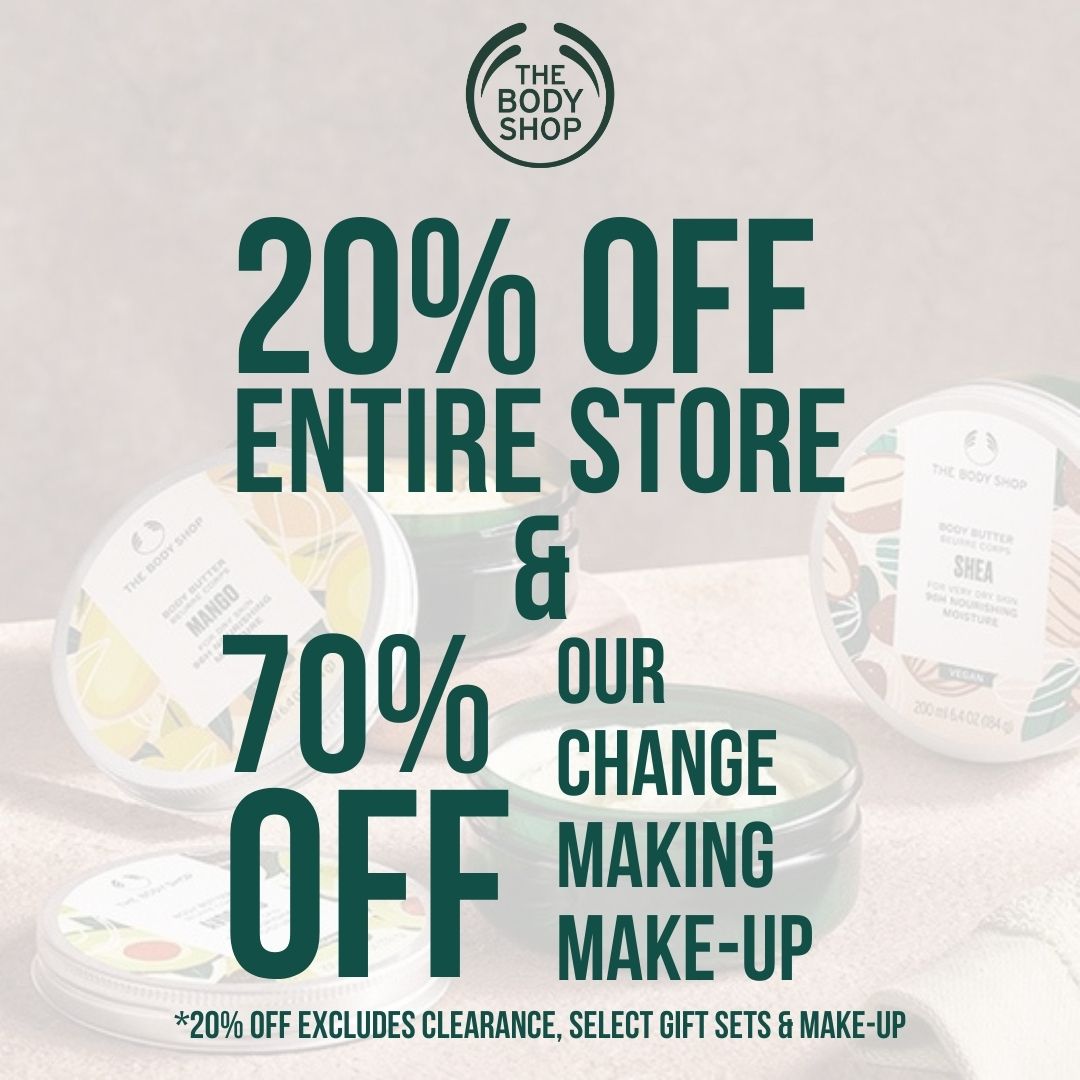 20% Off Entire Store &amp; 70% Off Make Up! icon