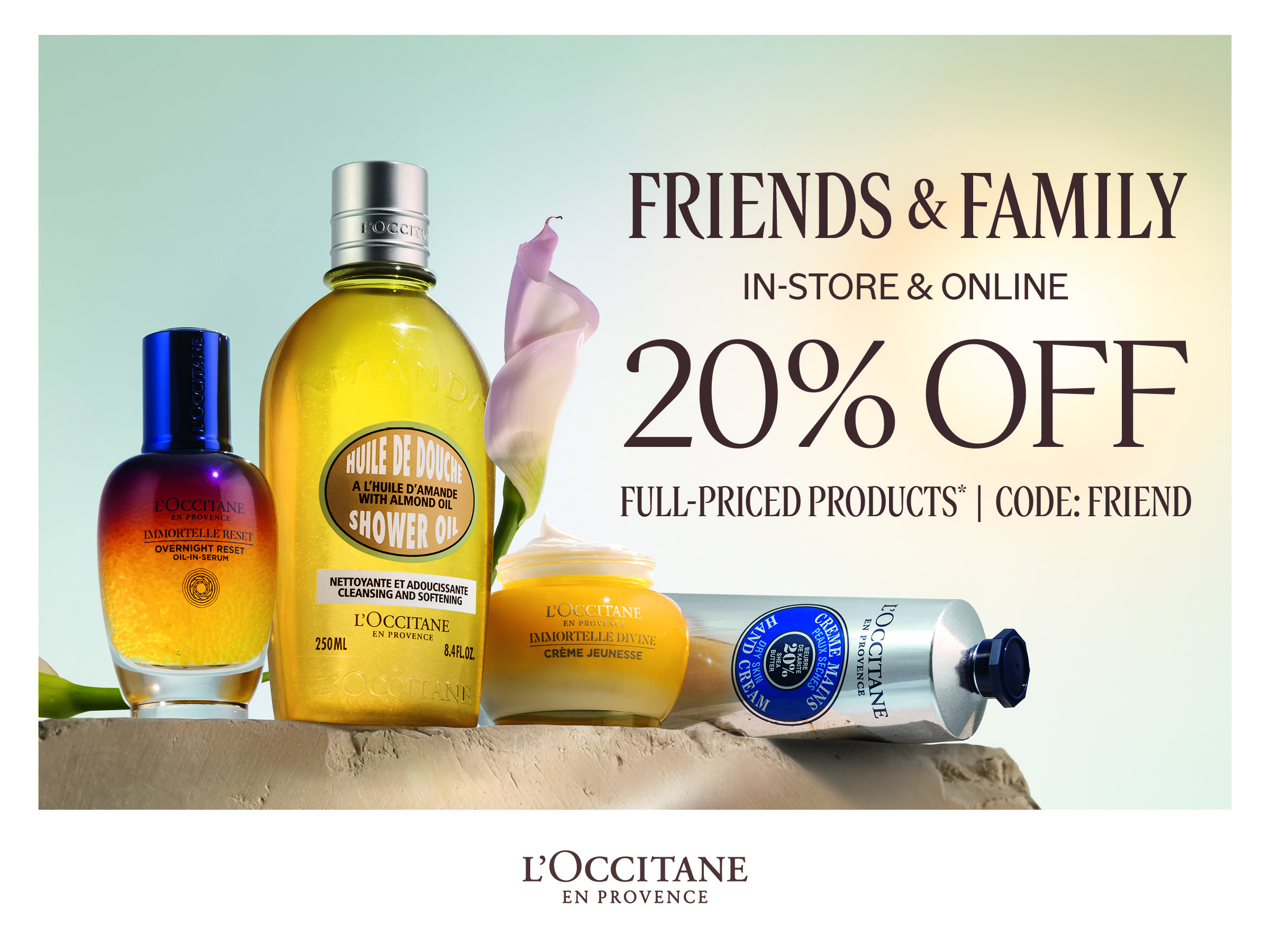 Friends and Family 20% off! icon