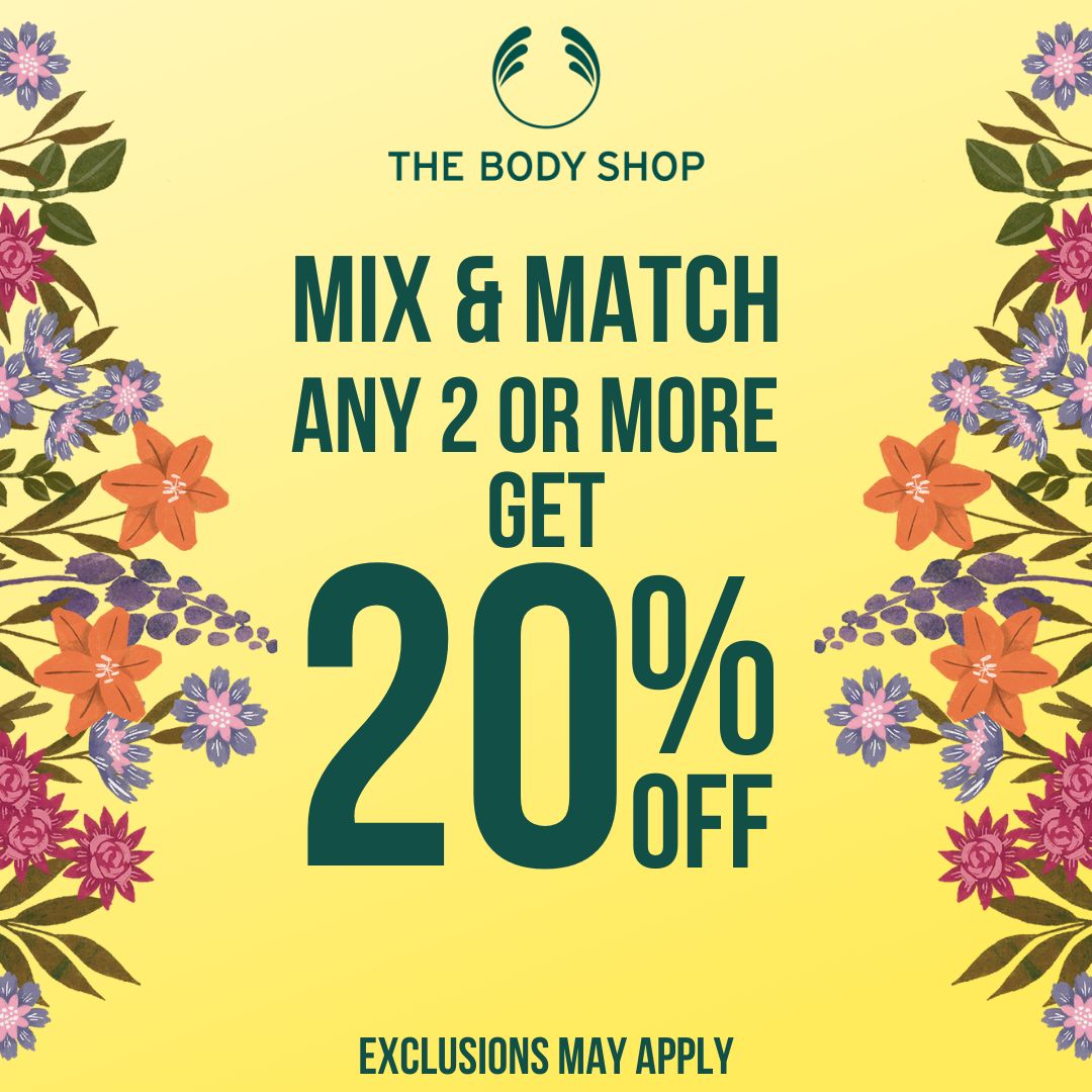 20% OFF When you MIX and MATCH Any 2 or More SELECT COLLECTIONS icon