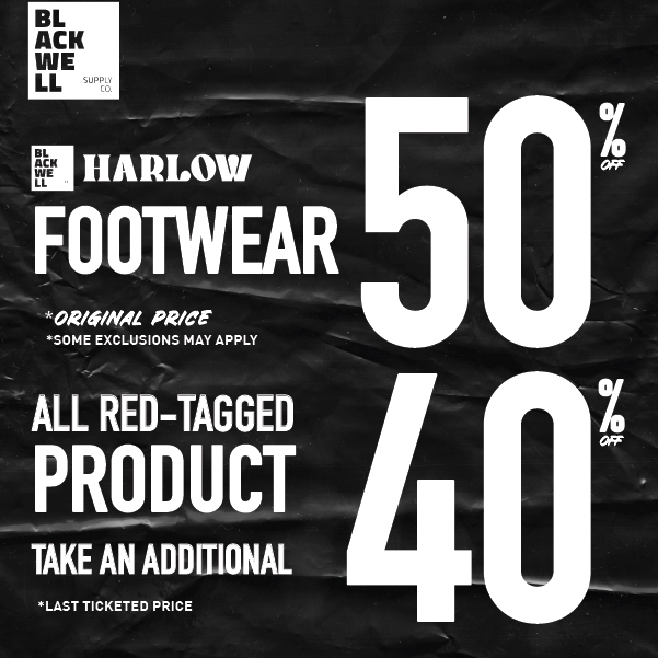 Blackwell and Harlow Footwear 50% Off original price icon