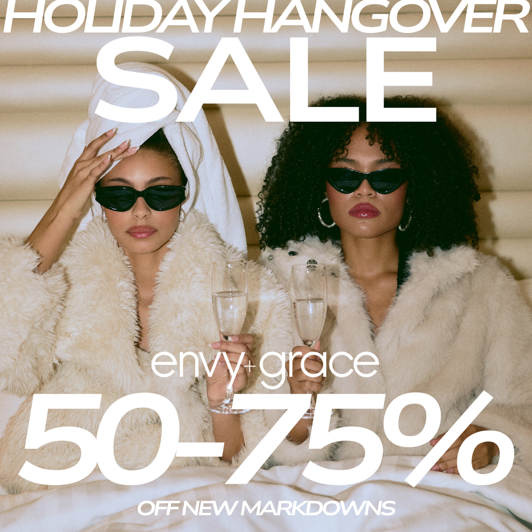 cure your holiday hangover: 50-75% off new markdowns icon