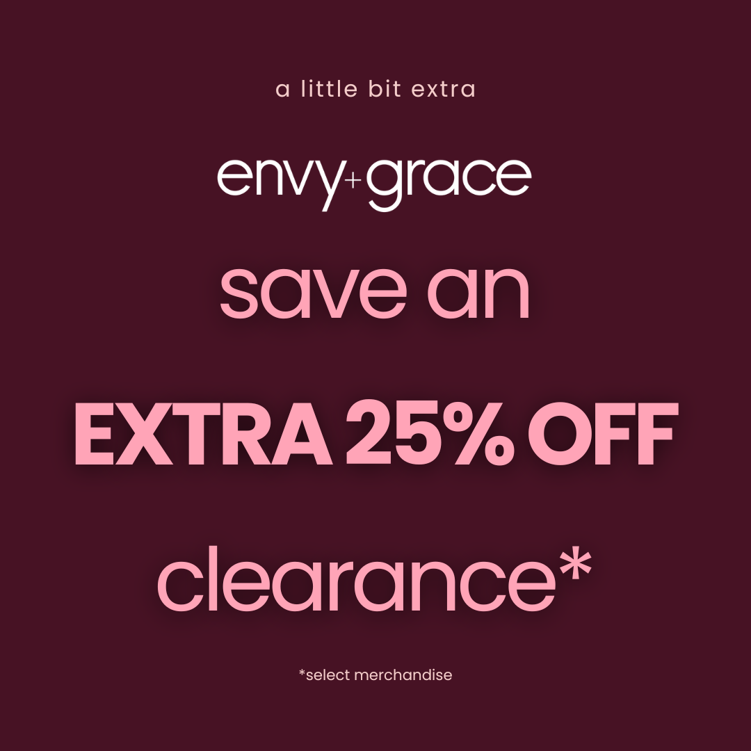 Save an EXTRA 25% OFF clearance styles icon