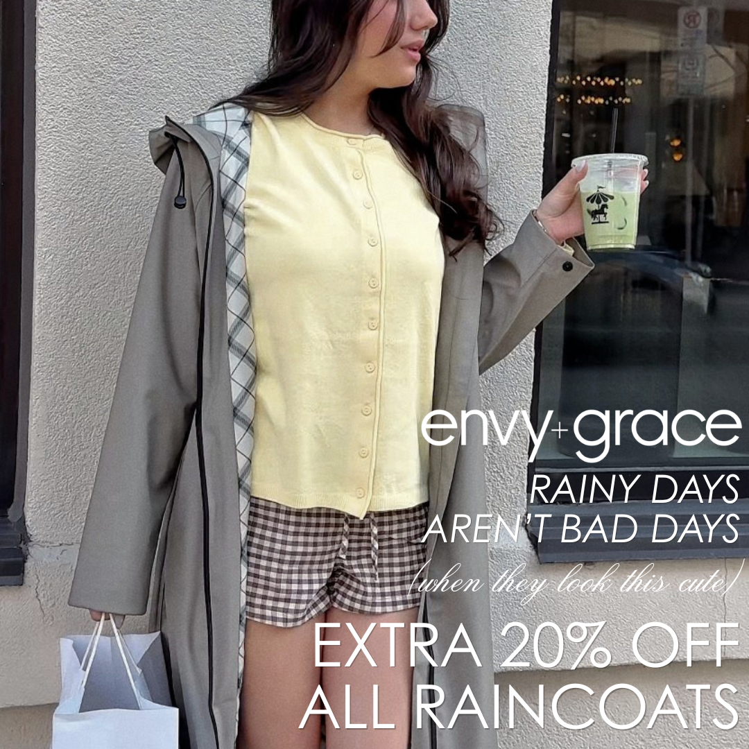 Extra 20% off all raincoats! icon