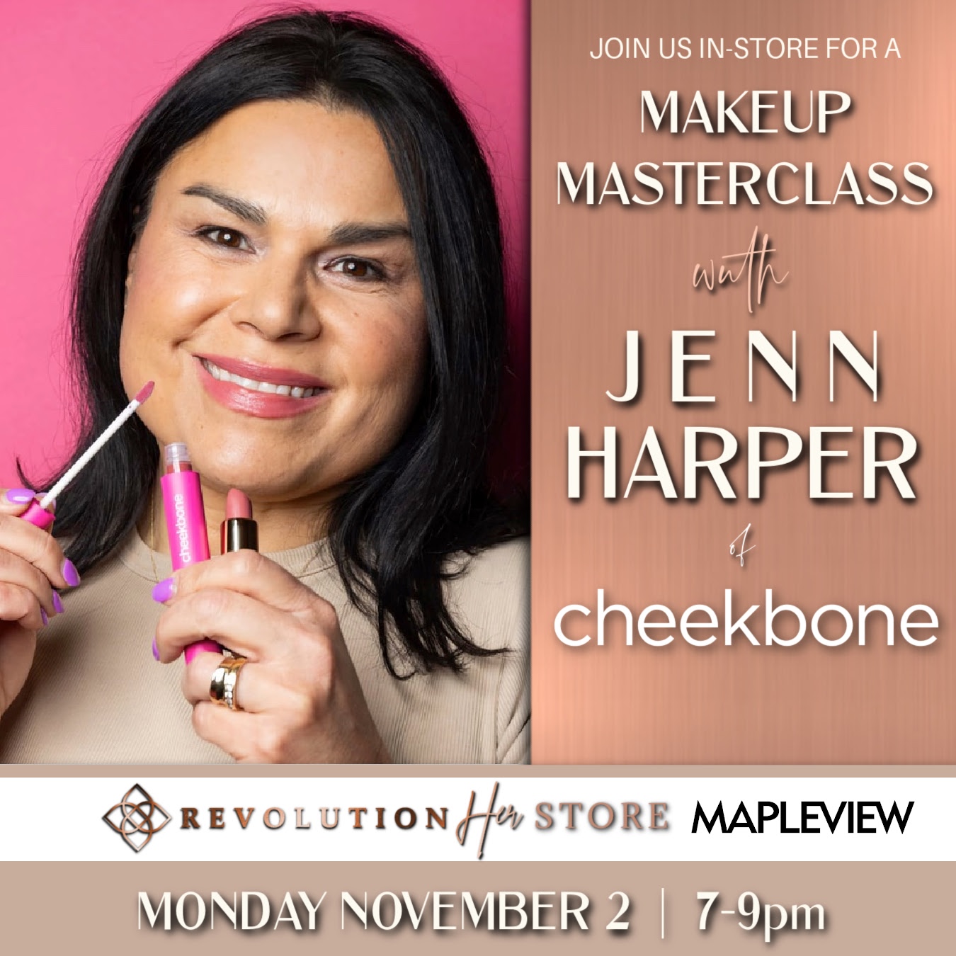 Makeup Masterclass with Cheekbone Beauty